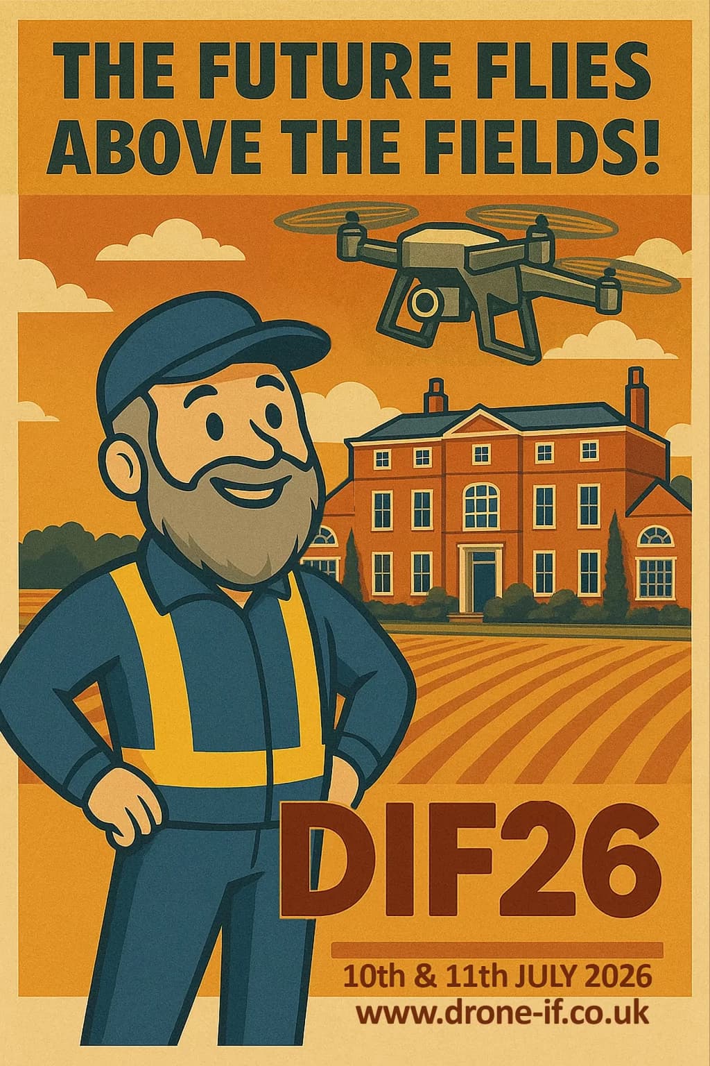 DIF26 — The Future Flies Above the Fields, 10th & 11th July 2026
